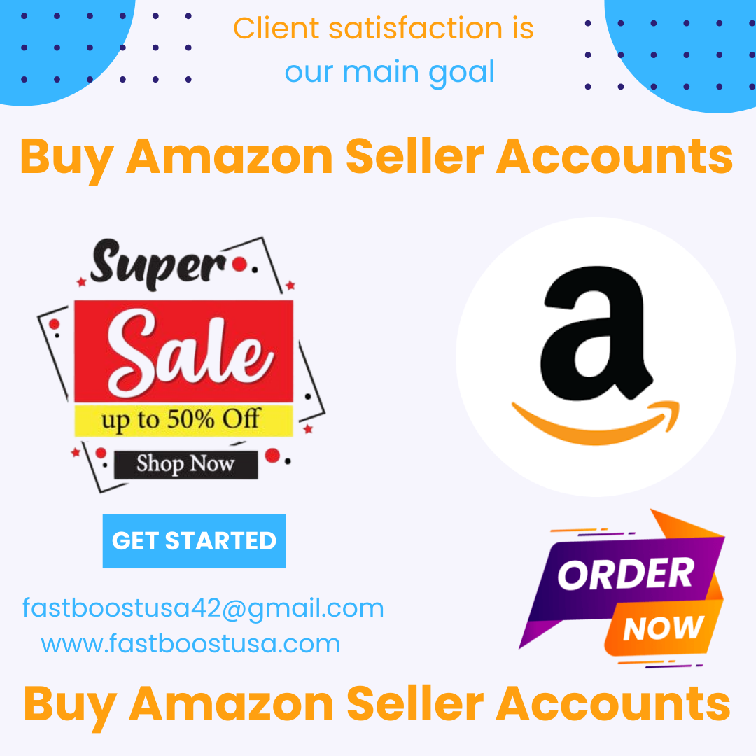 Buy Amazon Seller Accounts | Trusted Accounts for Sale