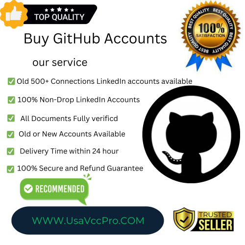 Buy GitHub Accounts – UsaVccPro