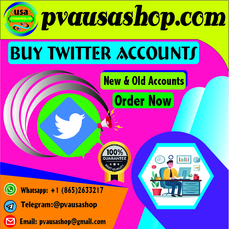 Buy Twitter Accounts Buy USA,UK,CA,Twitter Accounts