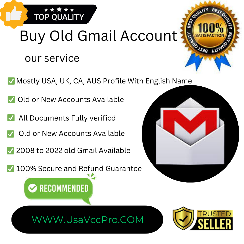 Buy Old Gmail Accounts - Verified. Best prices Old Gmail