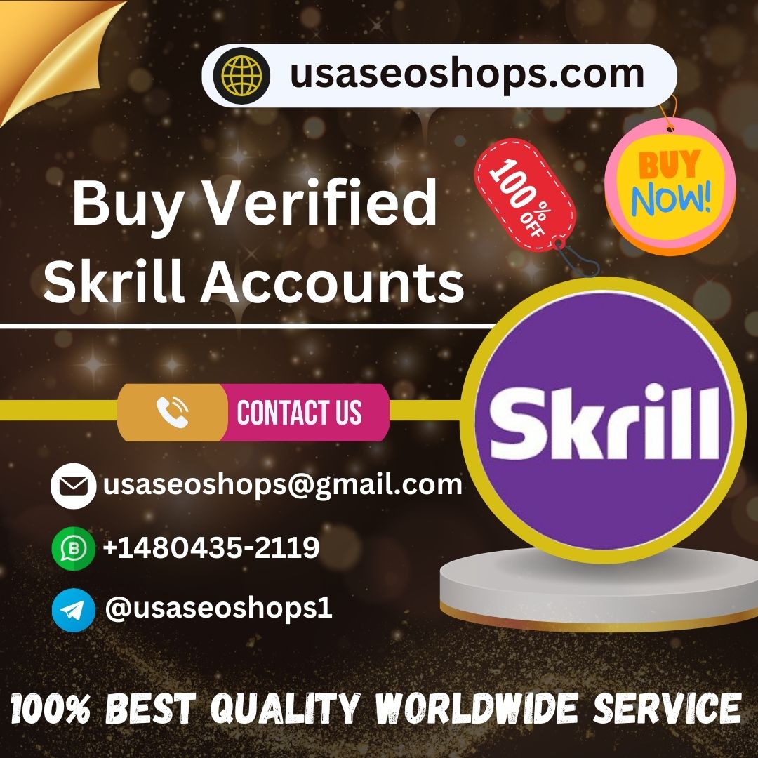 Buy Verified Skrill Accounts - money transfers & online payments