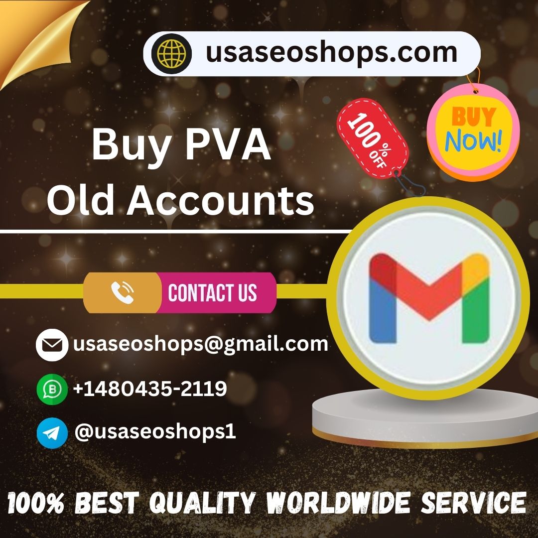 Buy Old Gmail Accounts - 100% Aged and PVA (Cheap, Real)