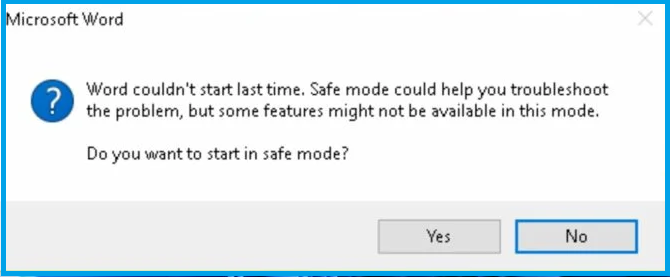 Solutions to fix the Microsoft Word Not Opening in Windows 11