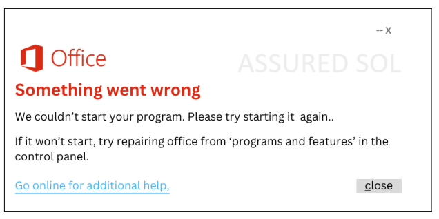 Fix: Sorry, We Ran Into a Problem, Something Went Wrong