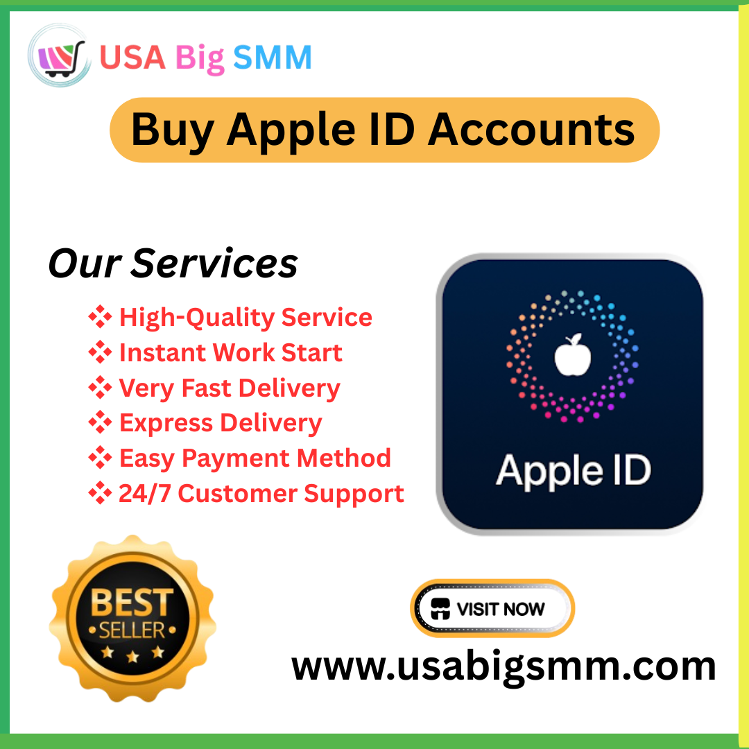 Buy Apple ID Accounts - 100% Money-Back Guarantee