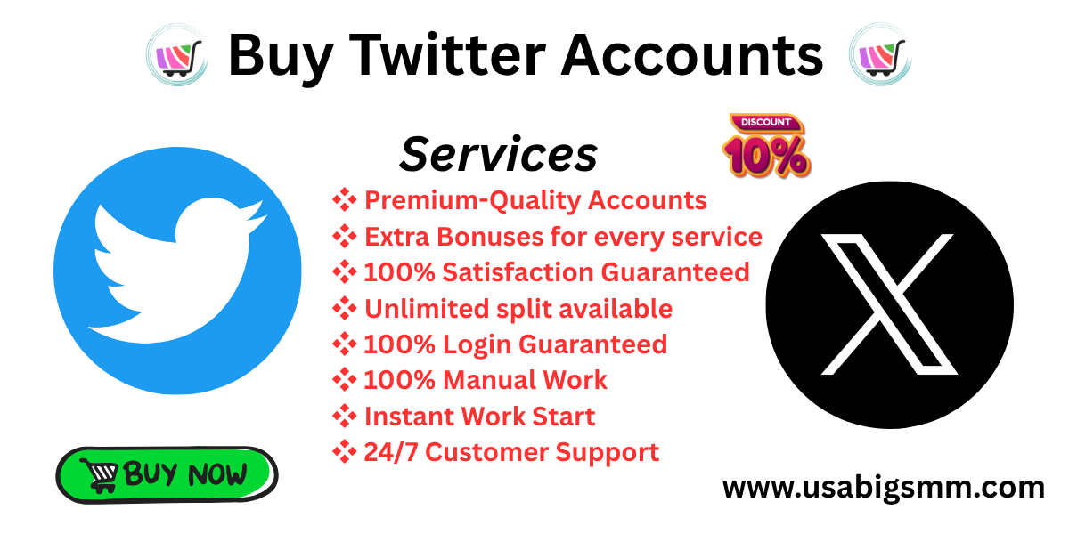 Buy Twitter account - Accounts with followers available
