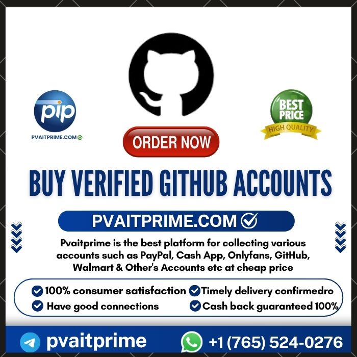 Buy Verified GitHub Accounts -100% Safe Verified Compelet Acc